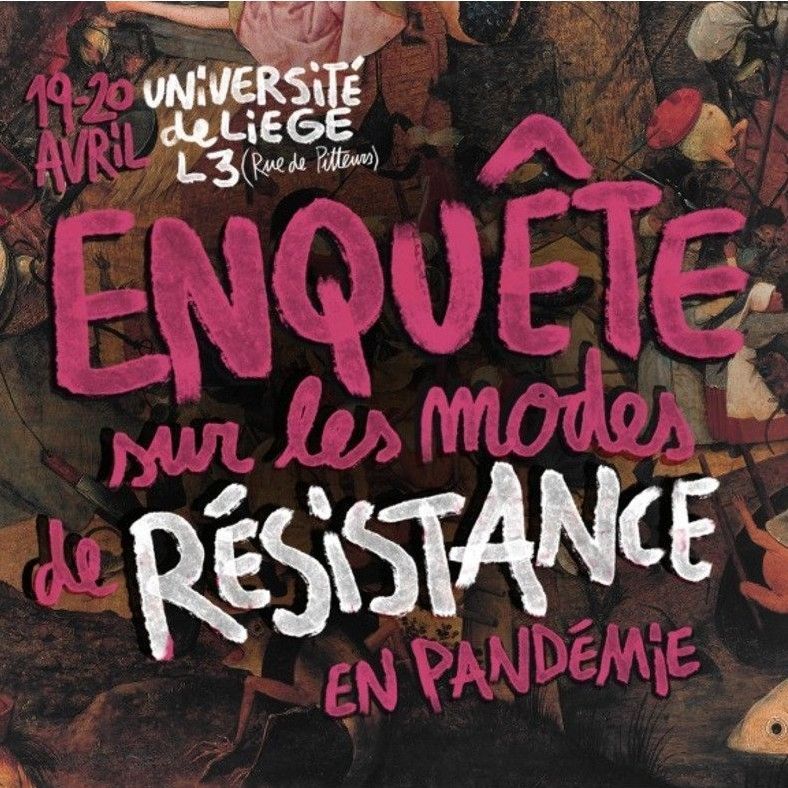 Couverture 3. Enquête sur les modes de résistance en pandémie