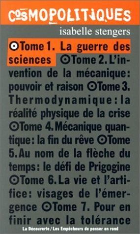 Couverture La guerre des sciences